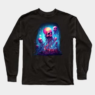 Skull Jellyfish Long Sleeve T-Shirt